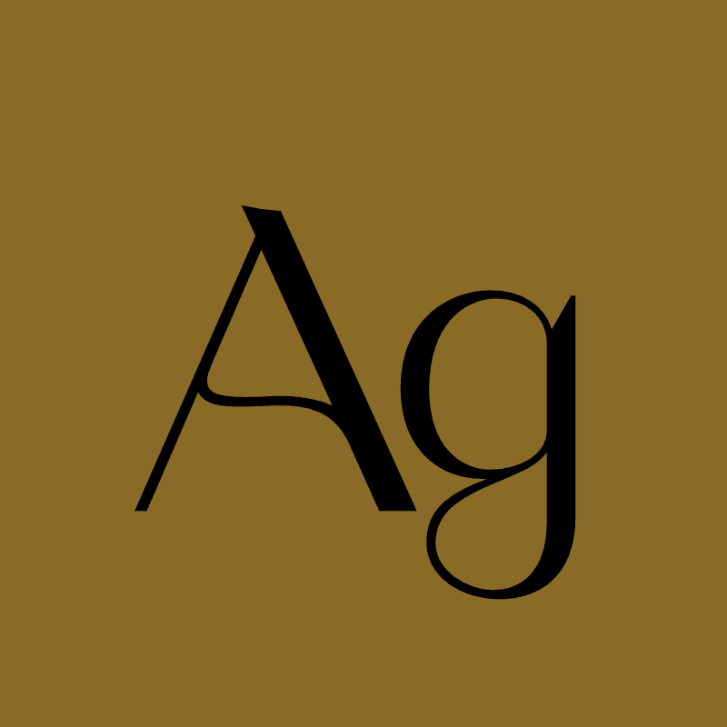 Typographie sur mesure